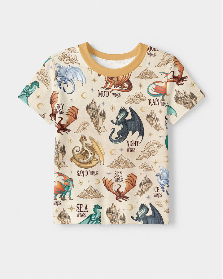 Elemental Dragons Bamboo Crewneck T-Shirt