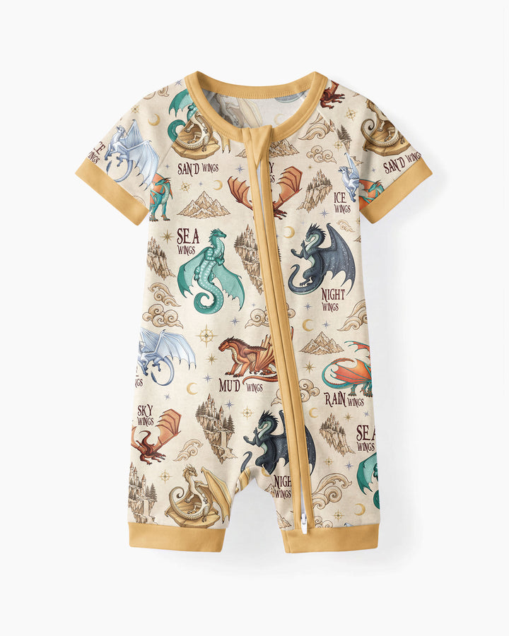Elemental Dragons Bamboo Shorty Zippy