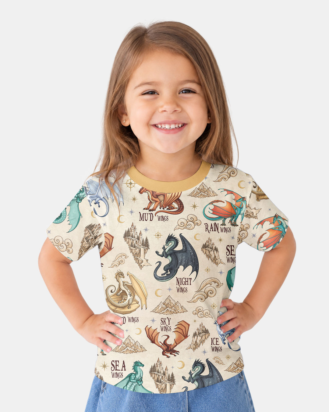 Elemental Dragons Bamboo Crewneck T-Shirt