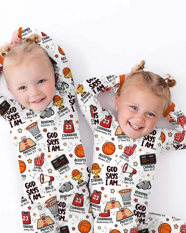 Zweiteiliges, kurzärmliges Pyjama-Set mit Marienkäfern