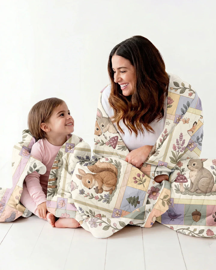 Vorlage Quilt Decke