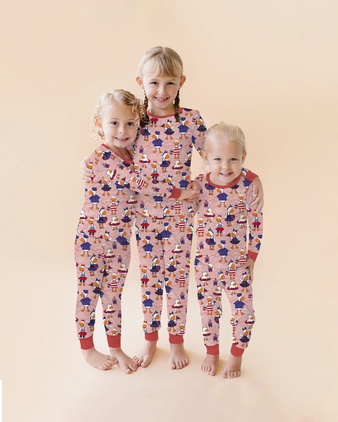 Schlafanzug-Set zweiteilig, kurze Ärmel, kurze Hose, Bambus
