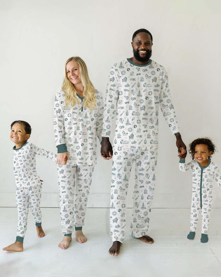 Vorlage Bambus Damen Pyjama Set