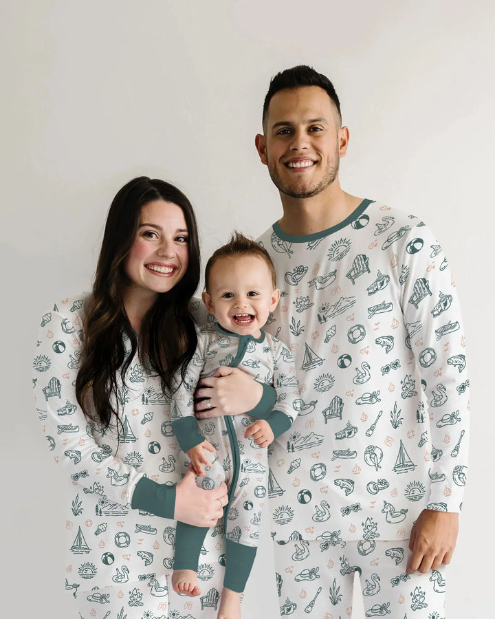 Vorlage Bambus Damen Pyjama Set