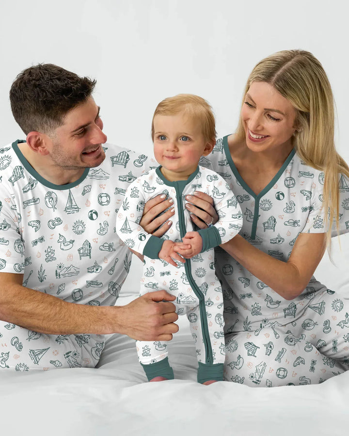 Lake Vibe Bamboo Men's Pajama Set