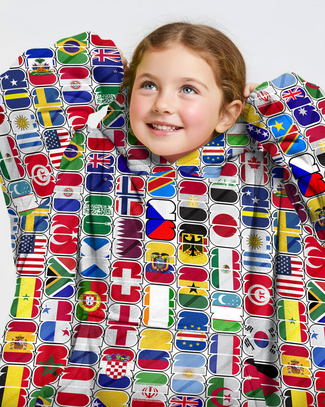 Benutzerdefinierter Bambus-Deckenhoodie (Vorlage)