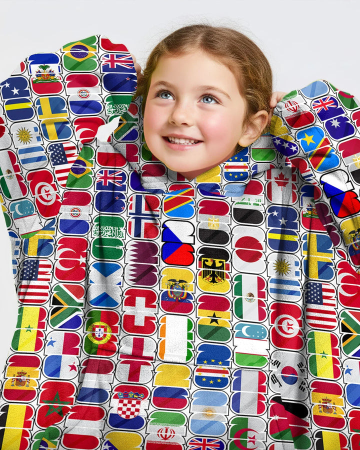 Benutzerdefinierter Bambus-Deckenhoodie (Vorlage)