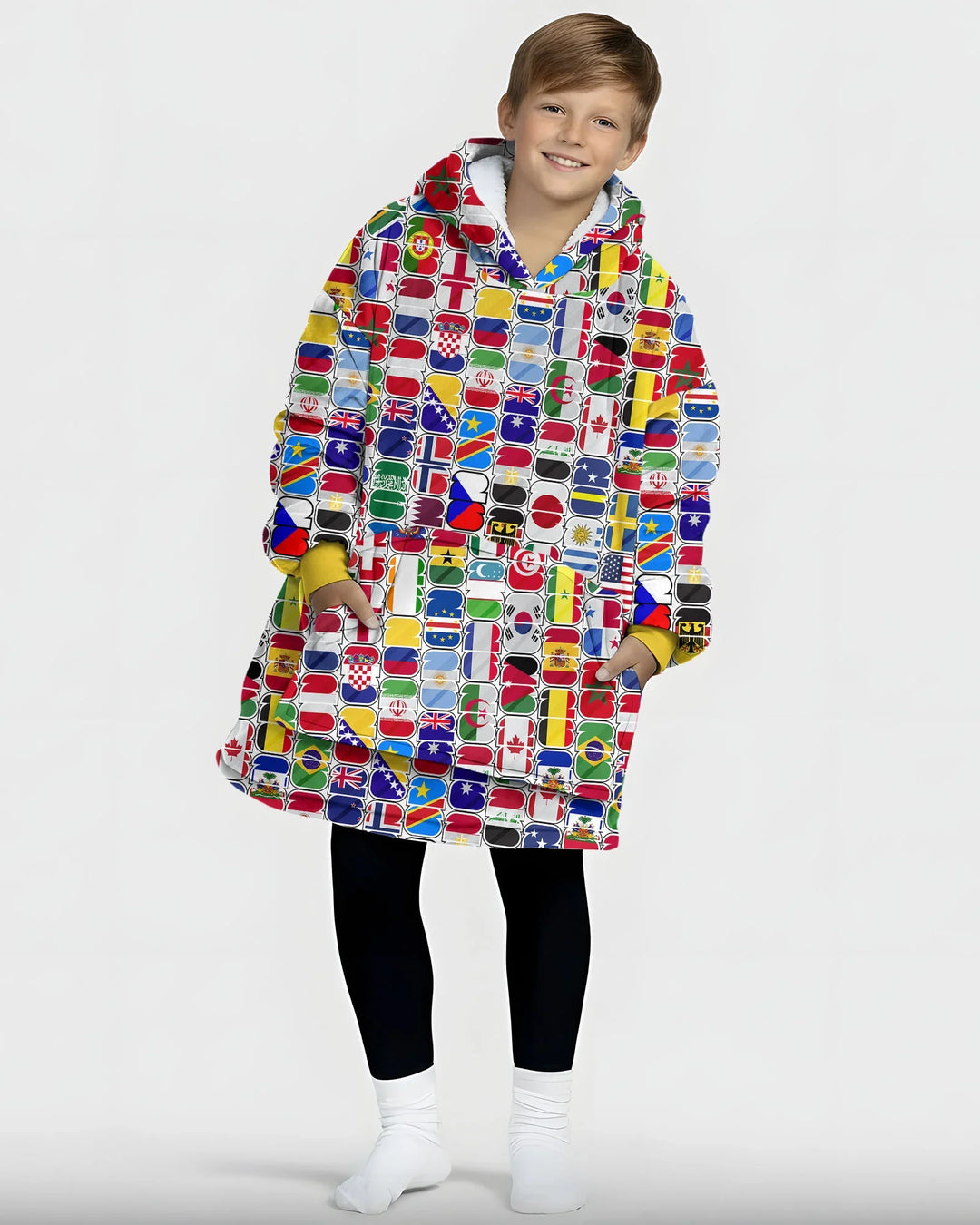 Benutzerdefinierter Bambus-Deckenhoodie (Vorlage)