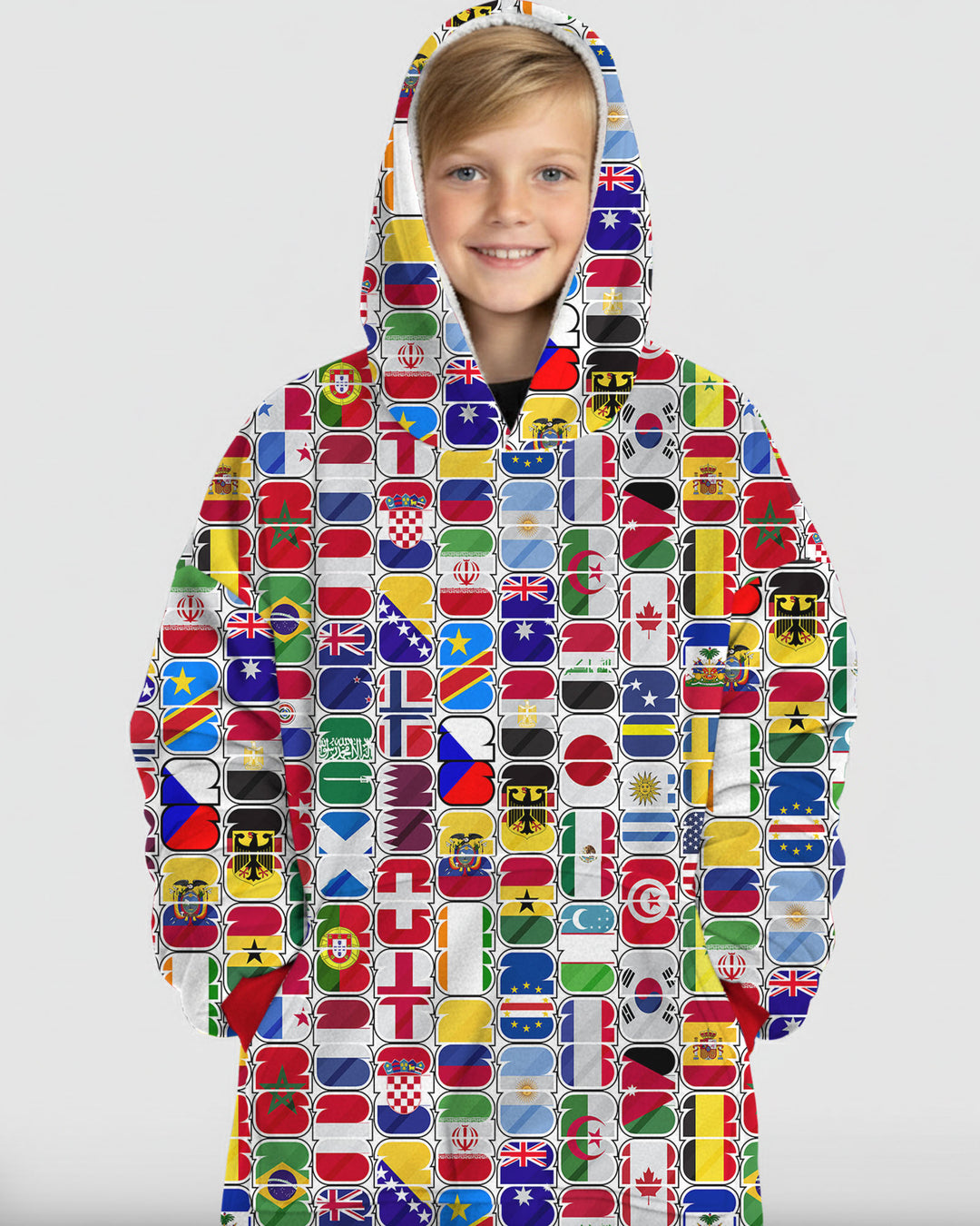 Benutzerdefinierter Bambus-Deckenhoodie (Vorlage)