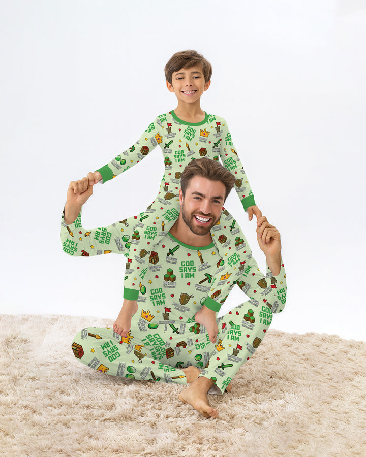 Vorlage Bambus-Pyjama-Set für Herren