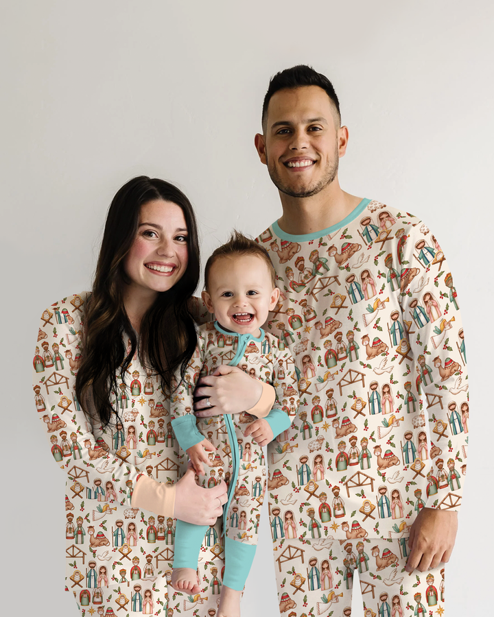 Holy Night Nativity Bamboo Women Pajama Set
