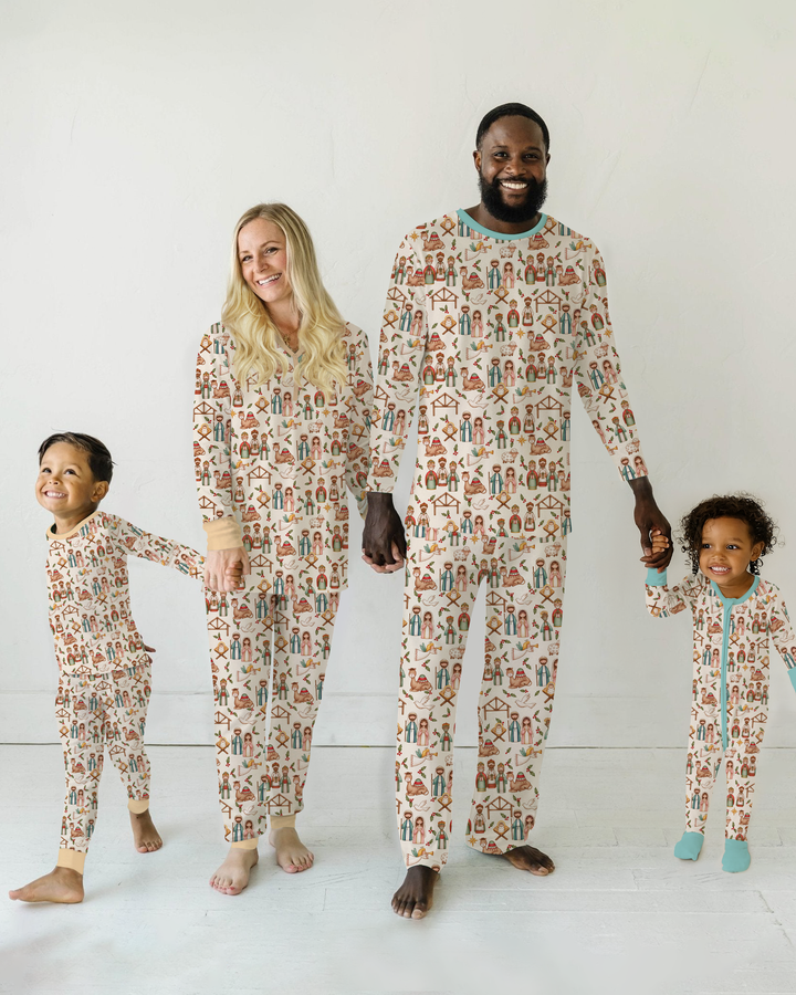 Holy Night Nativity Bamboo Women Pajama Set