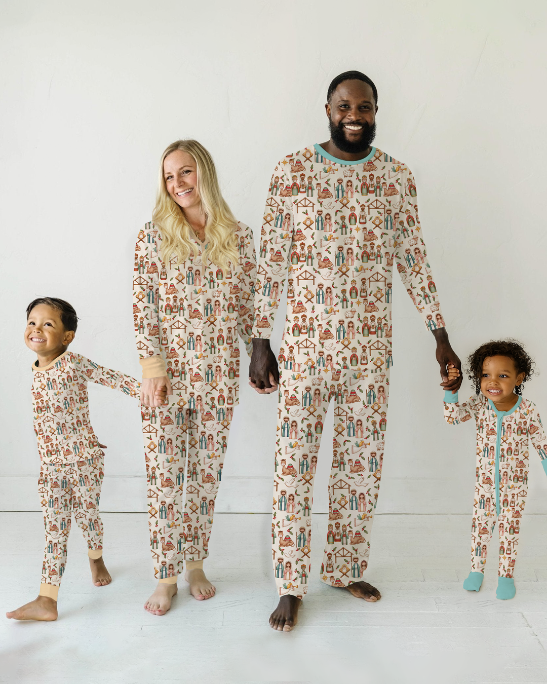 Holy Night Nativity Bamboo Convertible Zippy