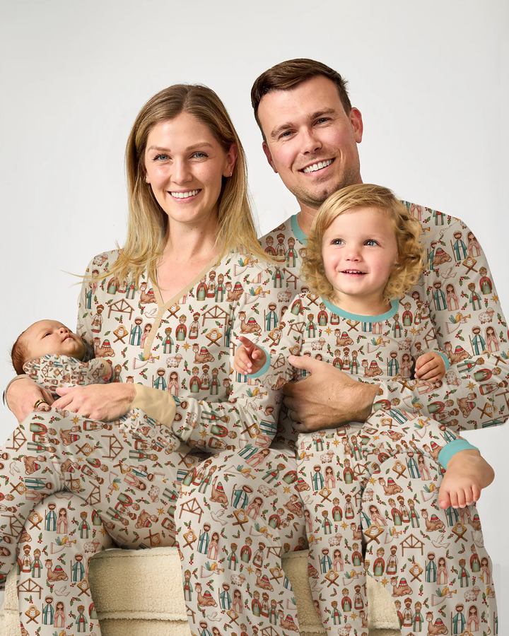 Holy Night Nativity Bamboo Convertible Zippy
