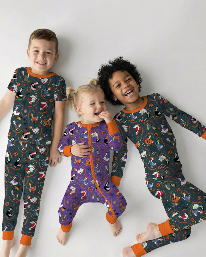 Zweiteiliges, kurzärmliges Pyjama-Set mit Marienkäfern