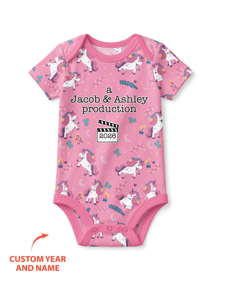 Baby Coming Soon Bamboo Bodysuit