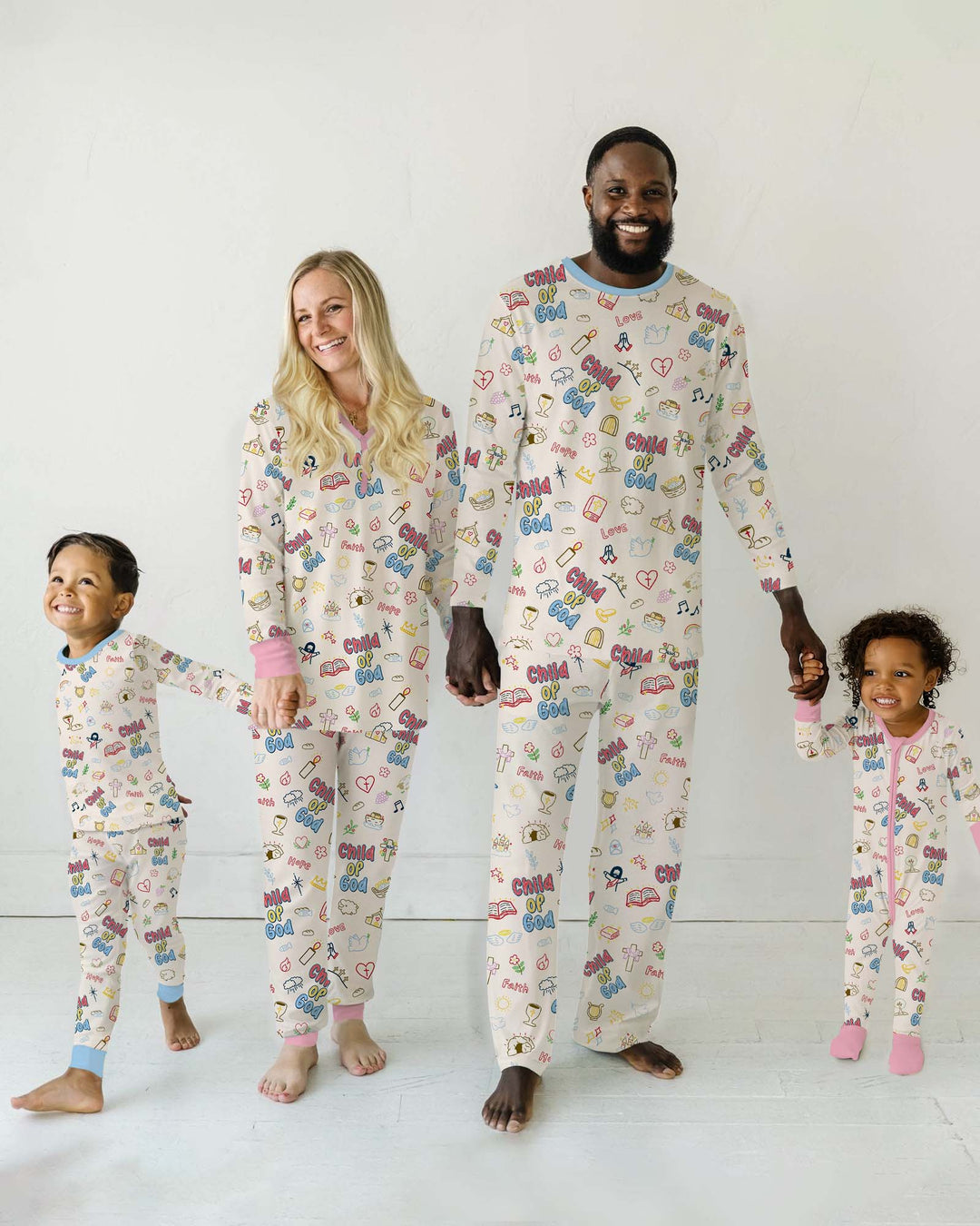 A Child Of God Family Matching Bamboo Men's Pajama Set