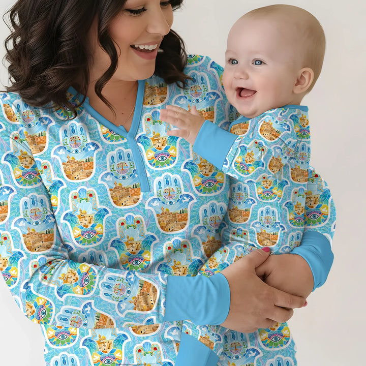 Vorlage Bambus Damen Pyjama Set