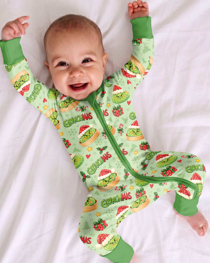 Grinchmas Dumpling Bamboo Convertible Zippy
