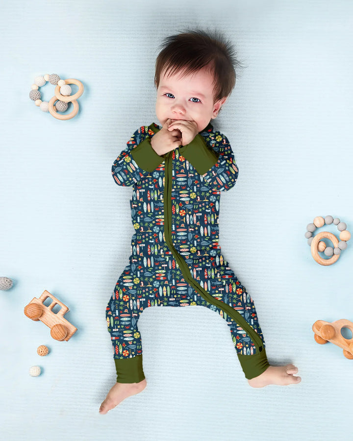 Gerippte Babykleidung mit individuellem Foto - Weich &amp; Skizzenhaft