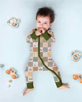 Gerippte Babykleidung mit individuellem Foto - Weich &amp; Skizzenhaft