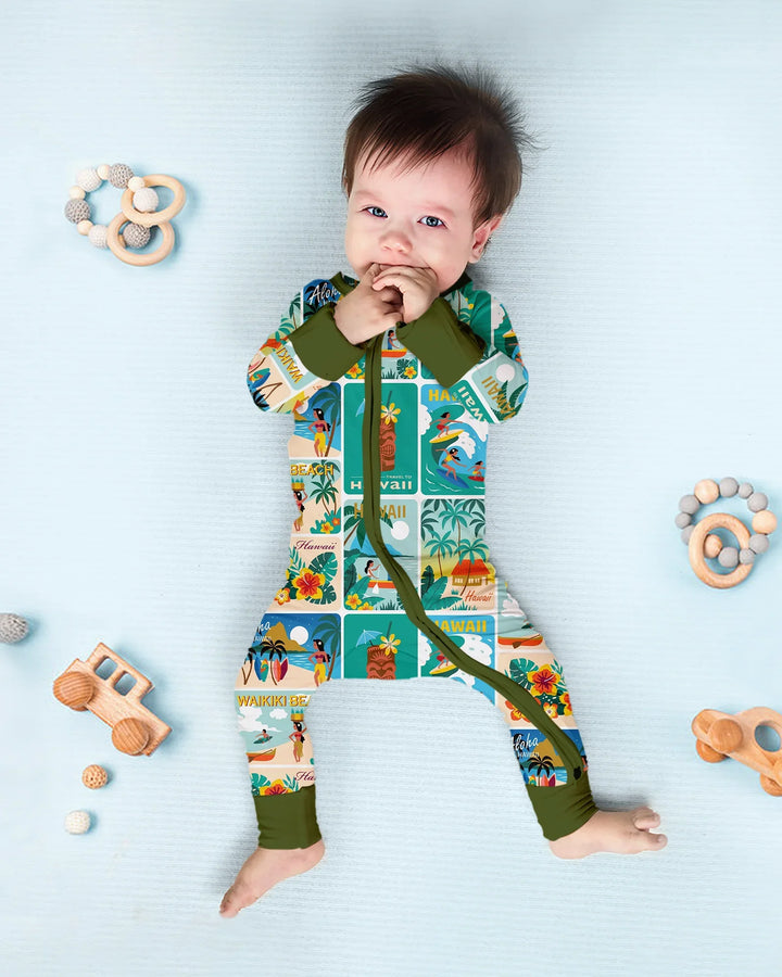 Gerippte Babykleidung mit individuellem Foto - Weich &amp; Skizzenhaft