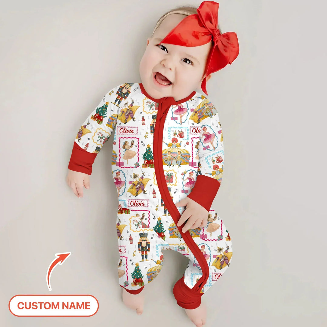 Gerippte Babykleidung mit individuellem Foto - Weich &amp; Skizzenhaft