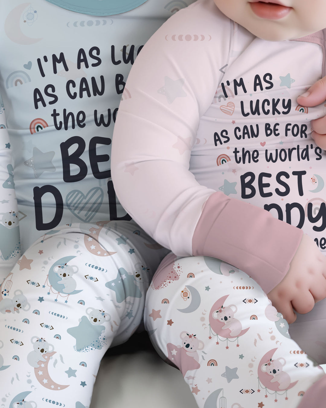 The World's Best Daddy Belongs To Me Bamboo Convertible Zippy