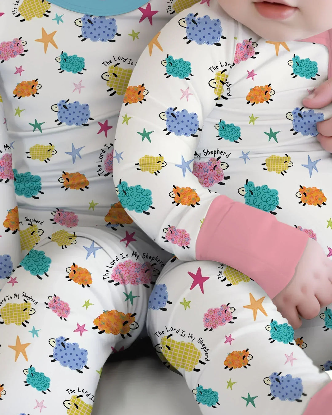 Gerippte Babykleidung mit individuellem Foto - Weich &amp; Skizzenhaft