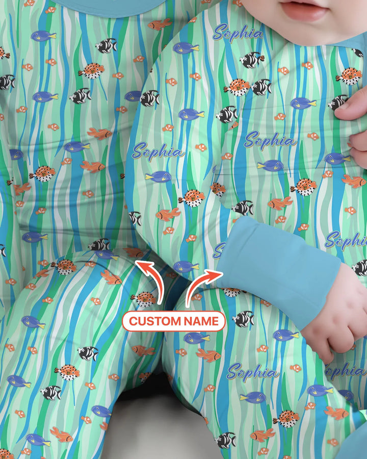 Gerippte Babykleidung mit individuellem Foto - Weich &amp; Skizzenhaft