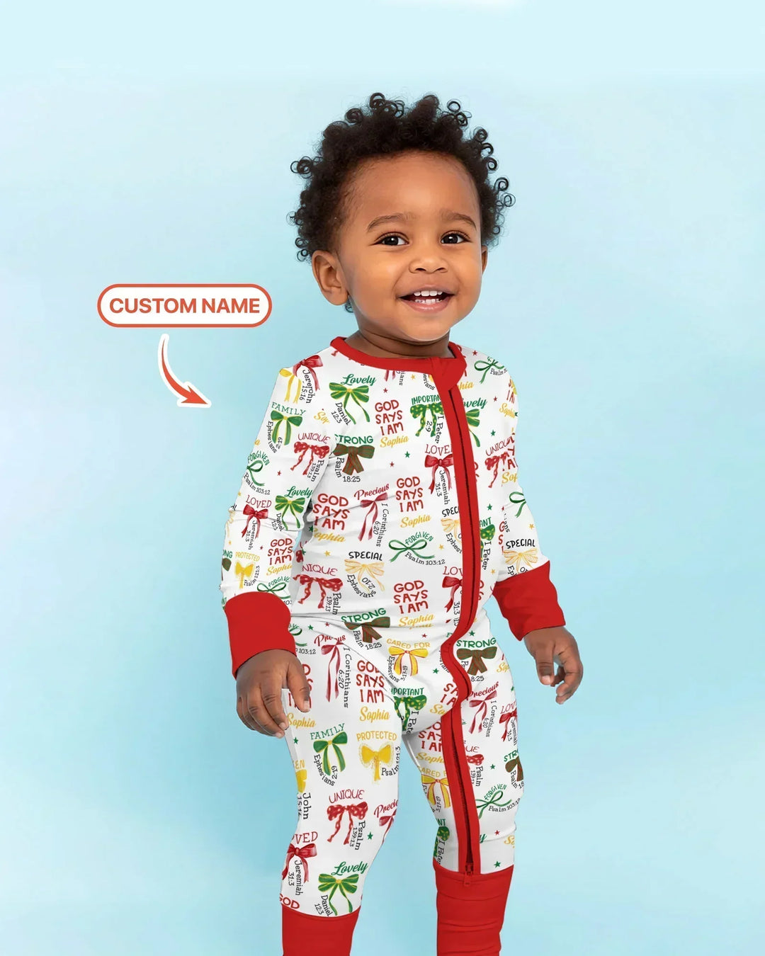 Gerippte Babykleidung mit individuellem Foto - Weich &amp; Skizzenhaft