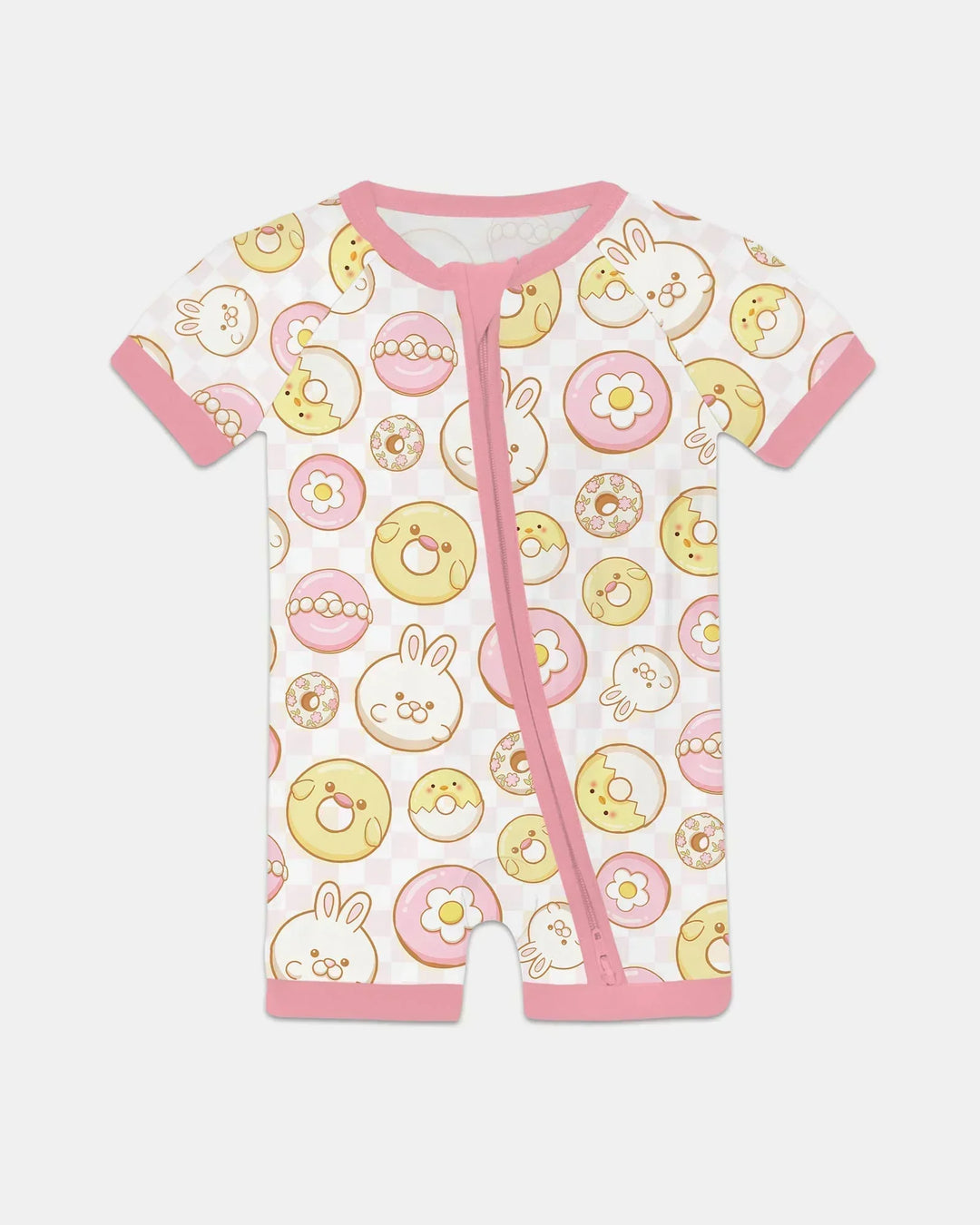 Easter Donuts Bamboo Shorty Zippy