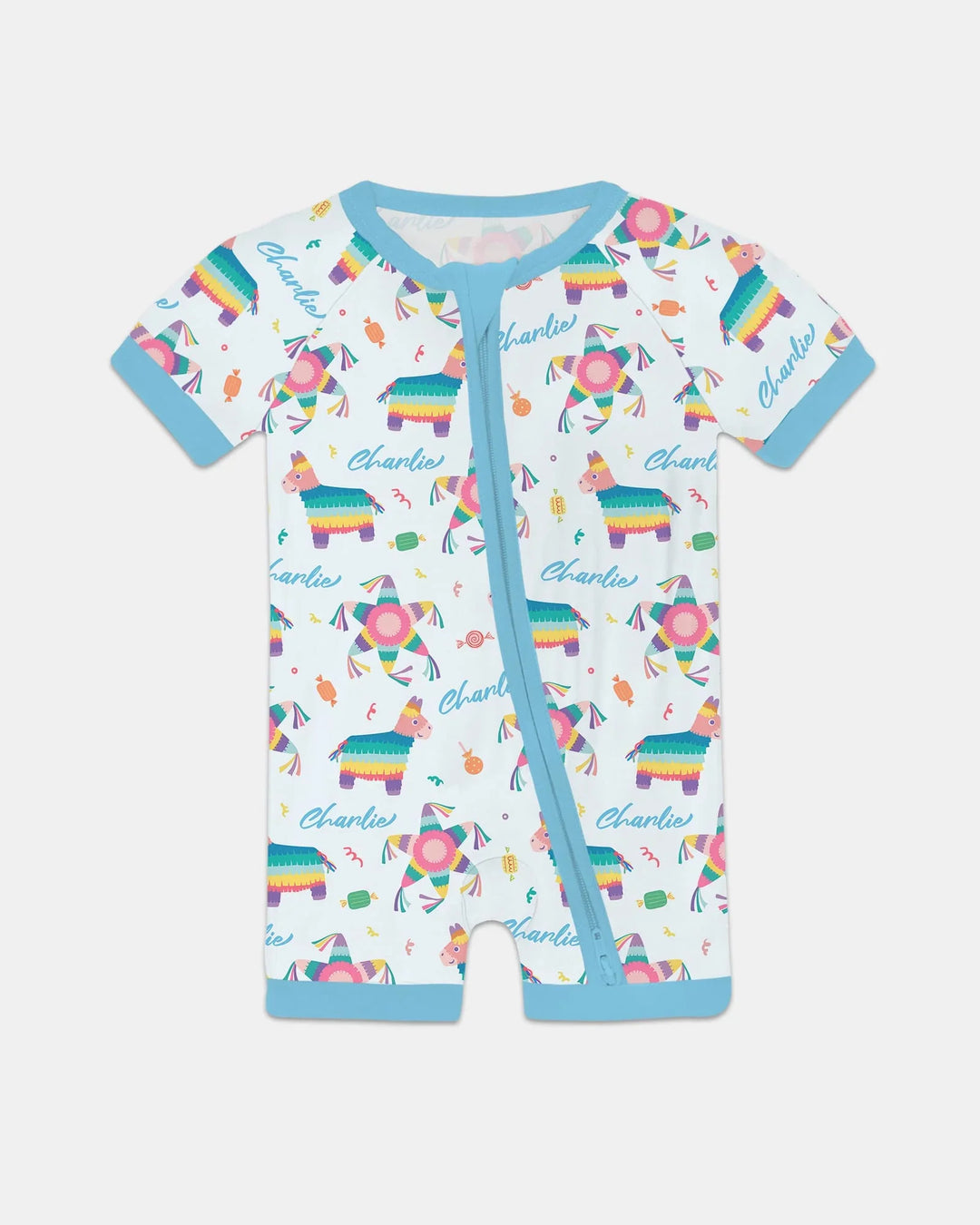 Custom Name Smash the Pinata Bamboo Shorty Zippy