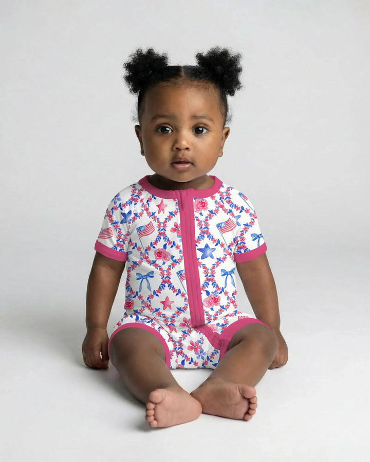 Americana Bloom Shorty Zippy