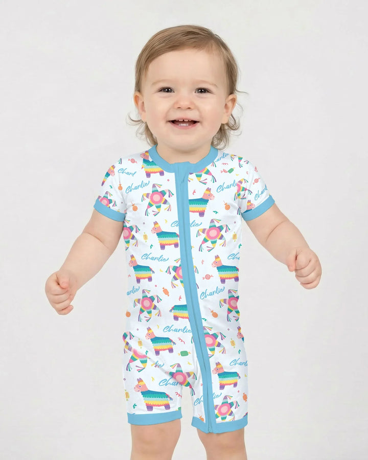 Custom Name Smash the Pinata Bamboo Shorty Zippy