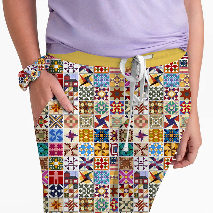 Heritage Quilt Bambus Damen Pyjama Set